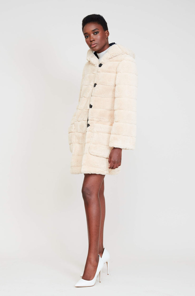 Valentine Rayé Coat